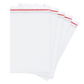 Pungi cu fermoar ziplock, 100 x 150 mm, ACCENTA, 100 buc/set